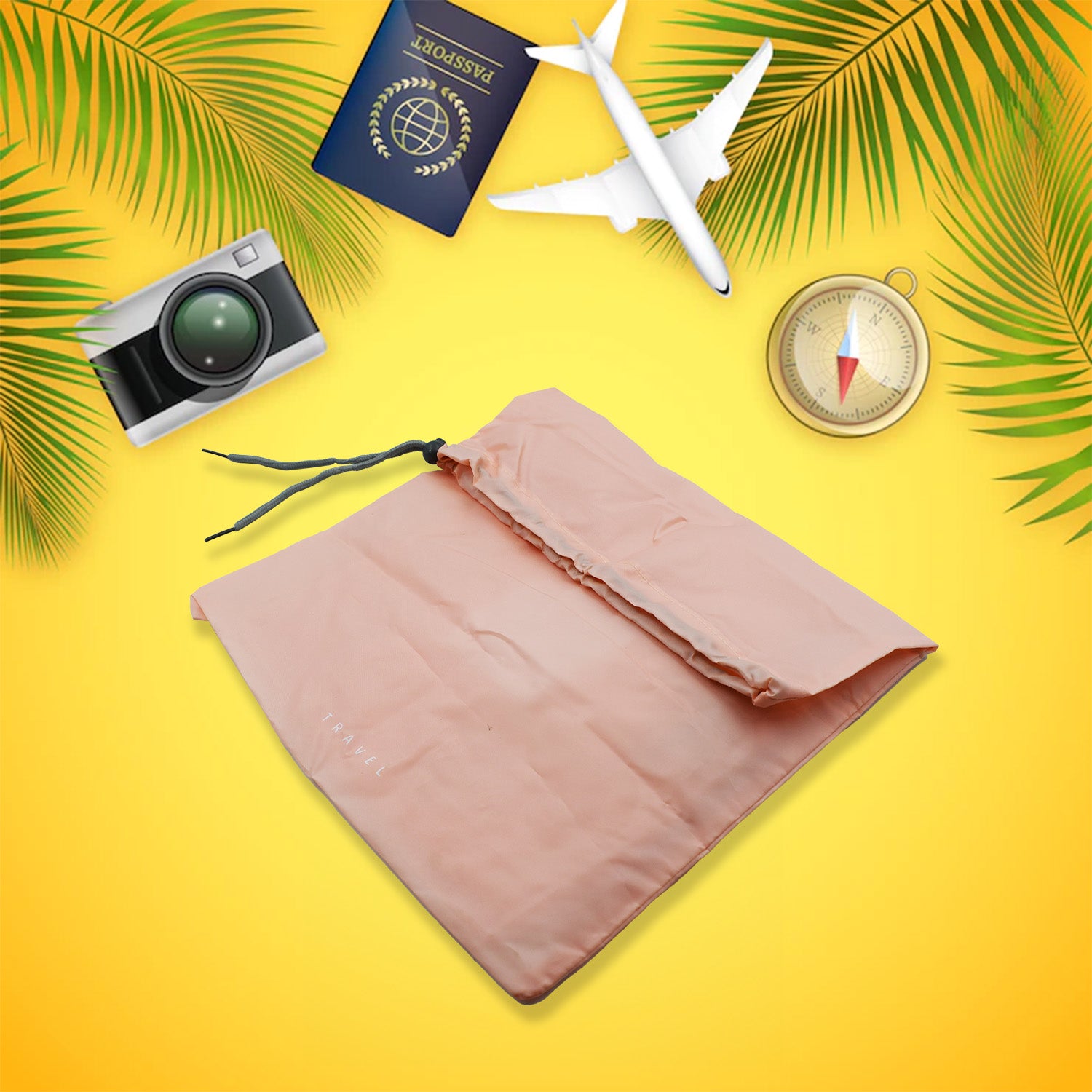 4510 Travel Storage Bag Waterproof Nylon Drawstring Pouch Men And Women Folding Clothes Classified Organizers Packing Shoes Luggage Bags (4 Pc Set) 4510 Travel Storage Bag Waterproof Nylon Drawstring Pouch Men And Women Folding Clothes Classified Organizers Packing Shoes Luggage Bags (4 Pc Set)